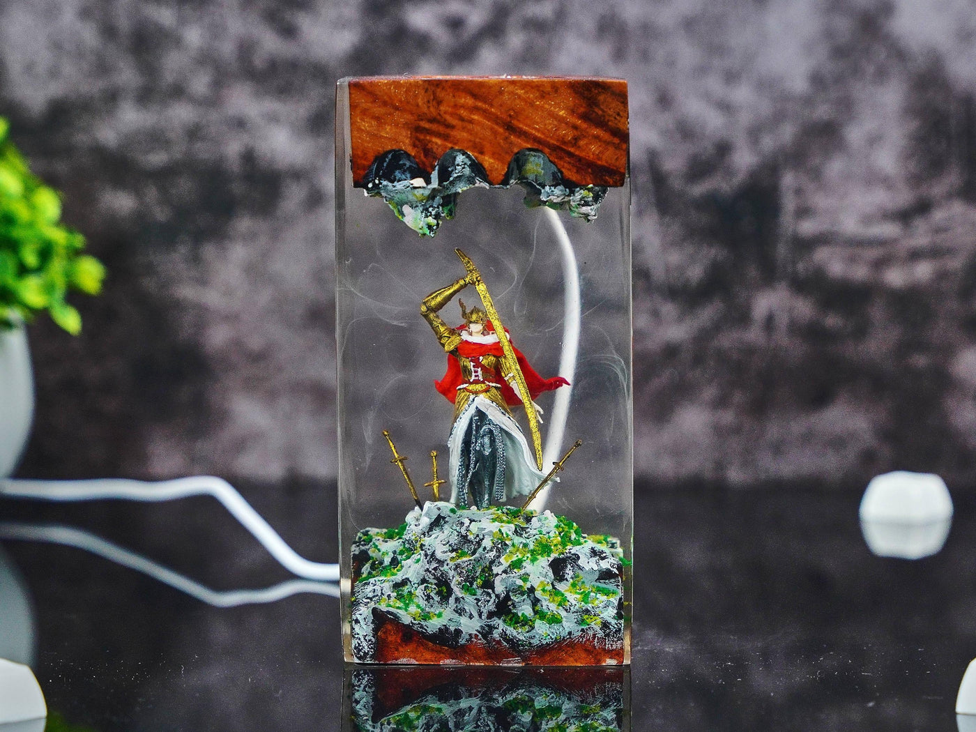 Malenia Elden Ring Resin Lamp