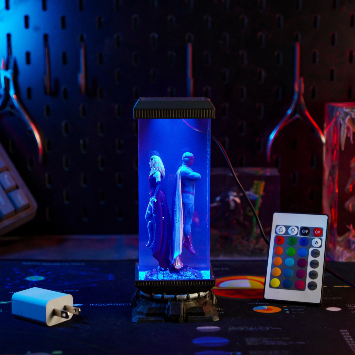 Wanda & Vision Marvel Resin Lamp