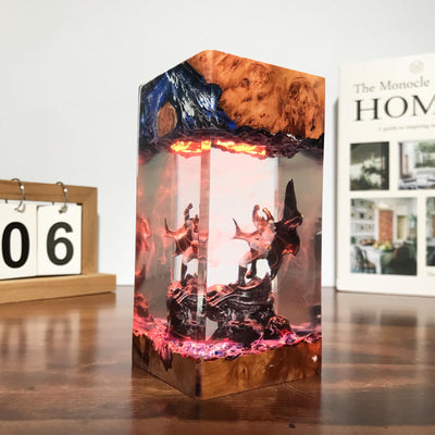 Batman Gotham Superhero DC Resin Lamp