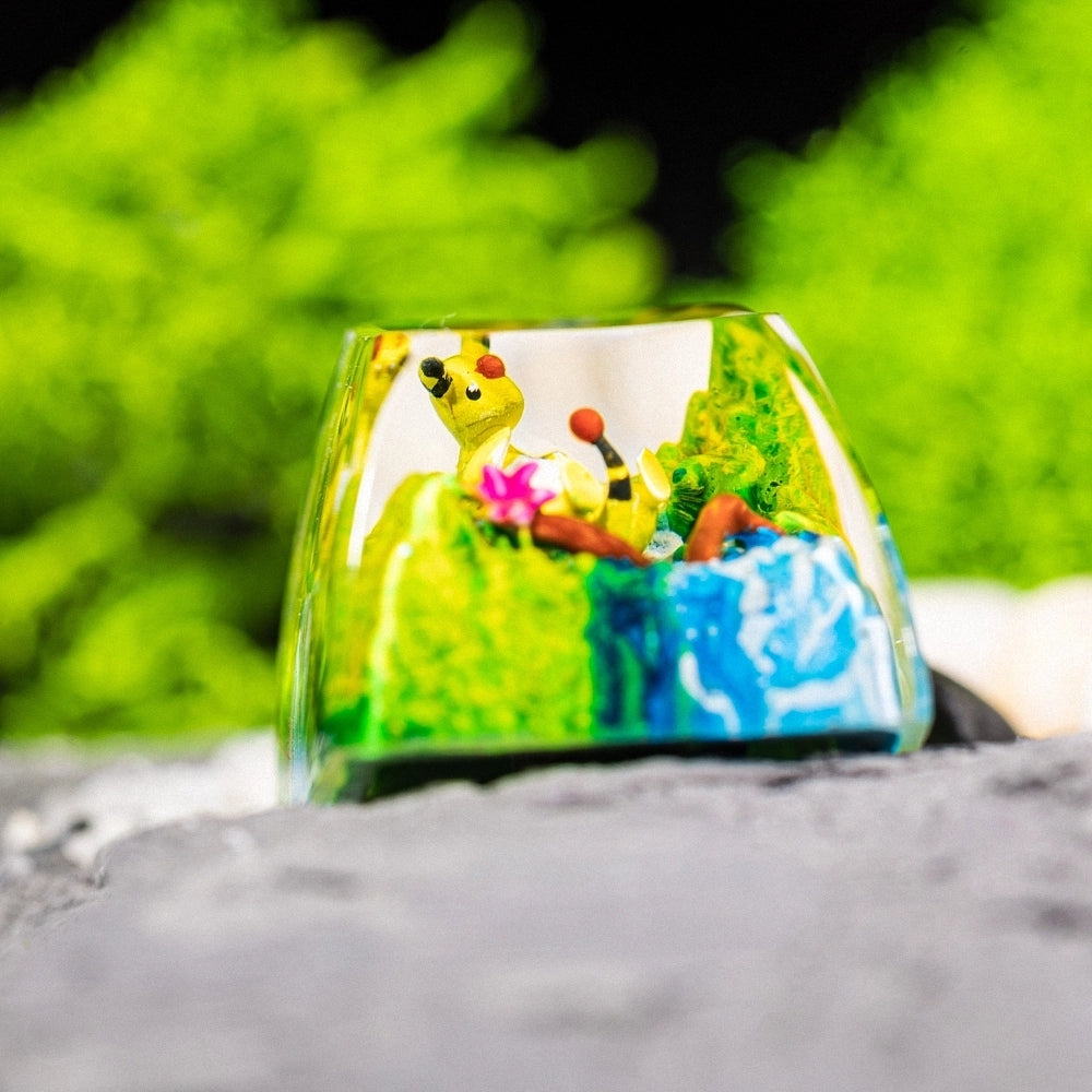 Pokemon - Ampharos Artisan Keycap