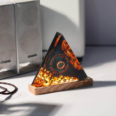Dark Ring Lord of the Rings Resin Lamp