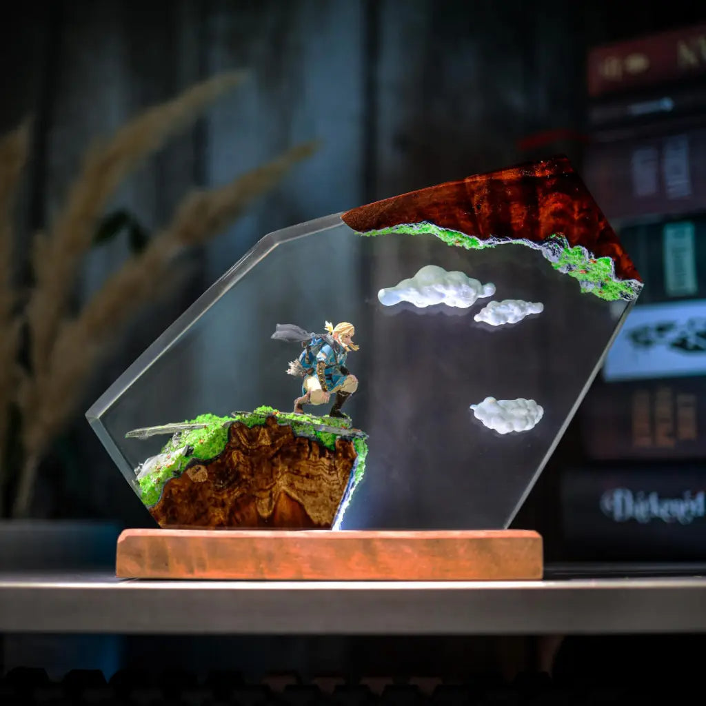 Link Pegasus The Legend of Zelda Resin Lamp