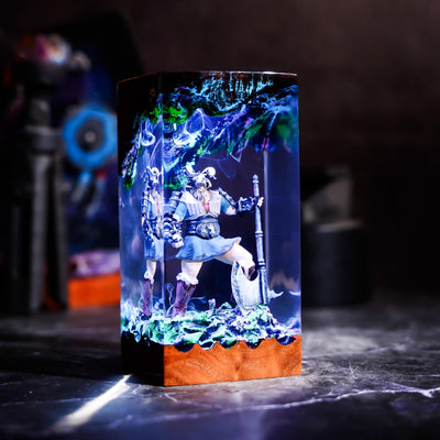 Raider Elden Ring Resin Lamp