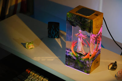 Princess Zelda Resin Lamp