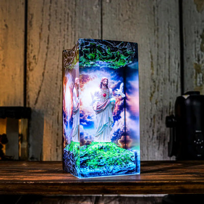 Jesus Resin Epoxy Resin Lamp