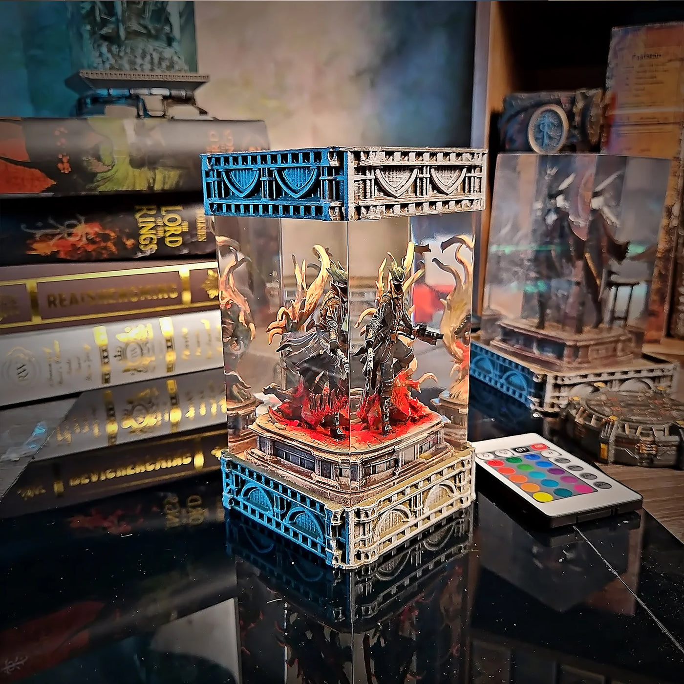 The Hunter Bloodborne Resin Lamp