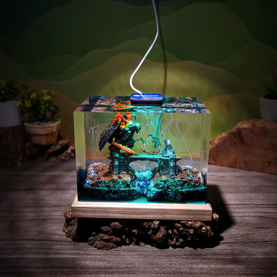 Bridge Battle Scene Lamp