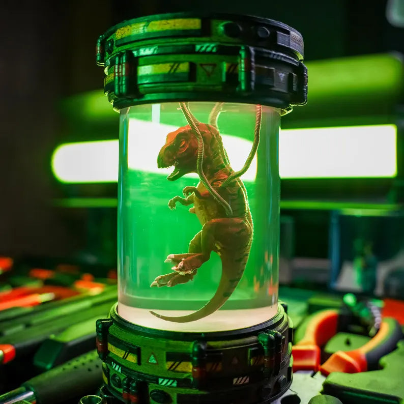 T-Rex Jurassic Park Resin Lamp