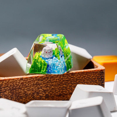 Pokemon - Swirlix Artisan Keycap