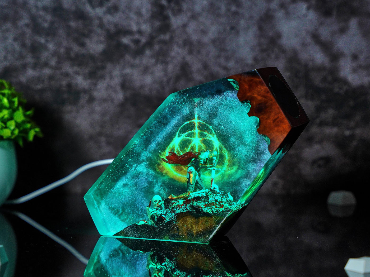 The Tarnished Elden Ring Resin Lamp