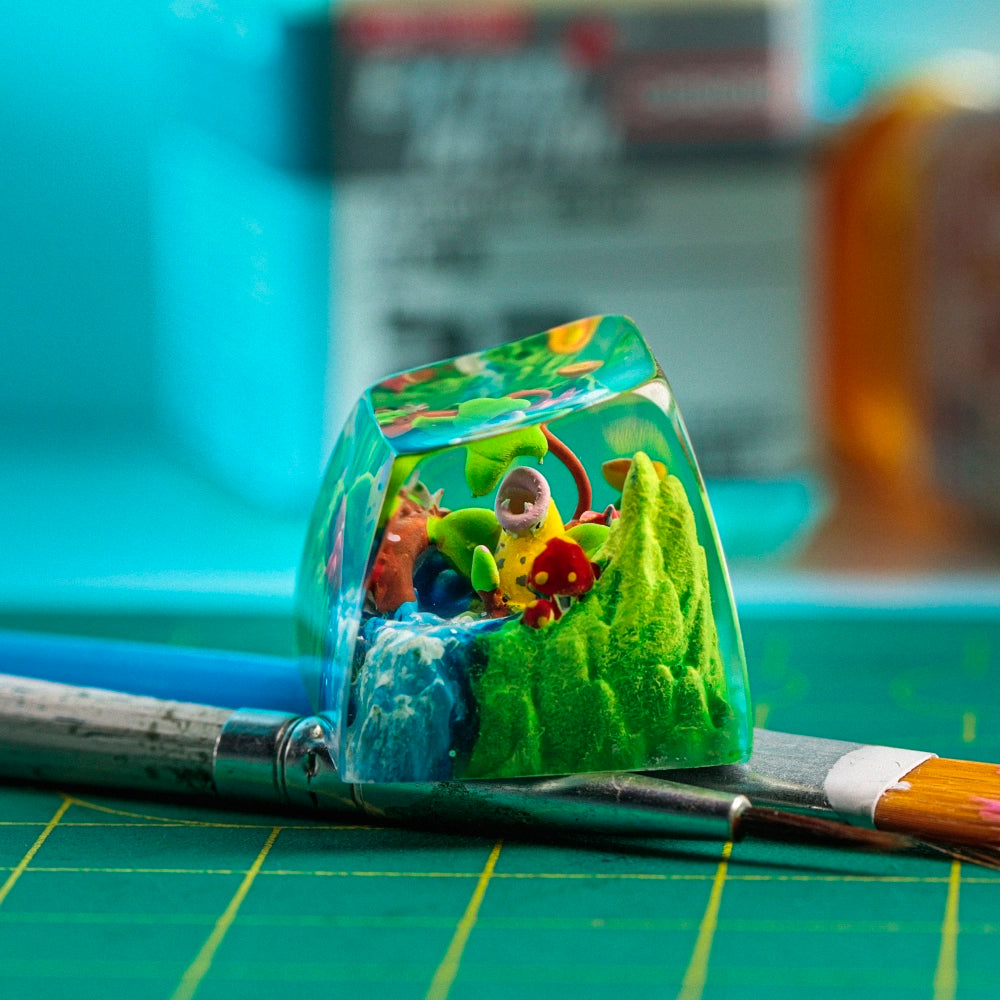 Pokemon - Victreebel Artisan Keycap  3
