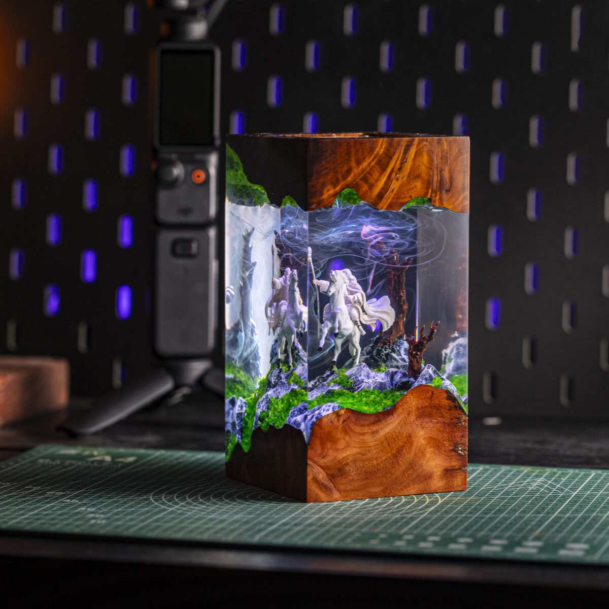 Gandalf Lord Of The Rings Resin Lamp