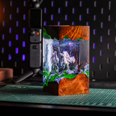 Gandalf Lord Of The Rings Resin Lamp