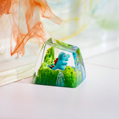 Pokemon - Totodile Artisan Keycap