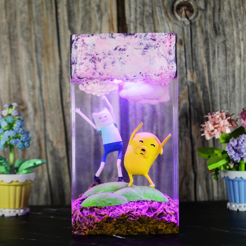 Adventure time Resin Lamp