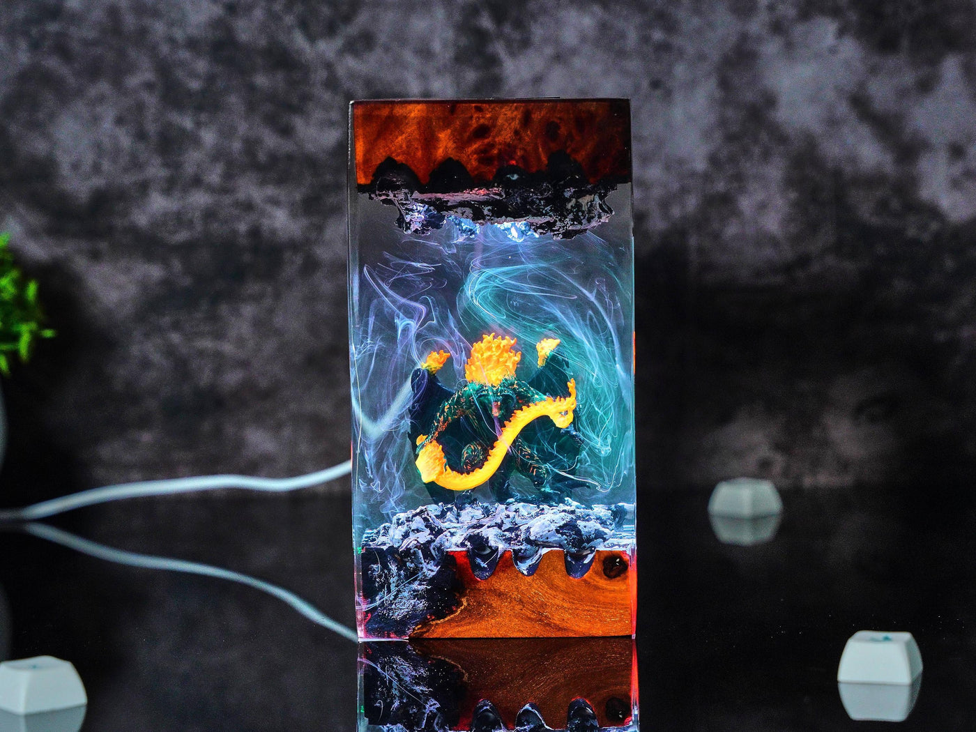 Balrog LOTR Resin Lamp