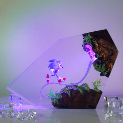 Sonic Resin Lamp