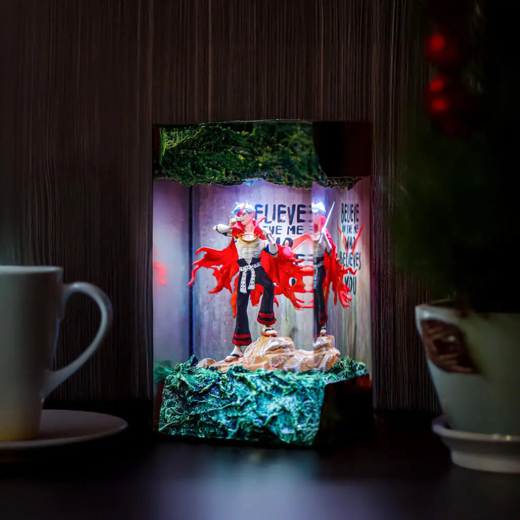 Kamina Gurren Lagann Resin Lamp