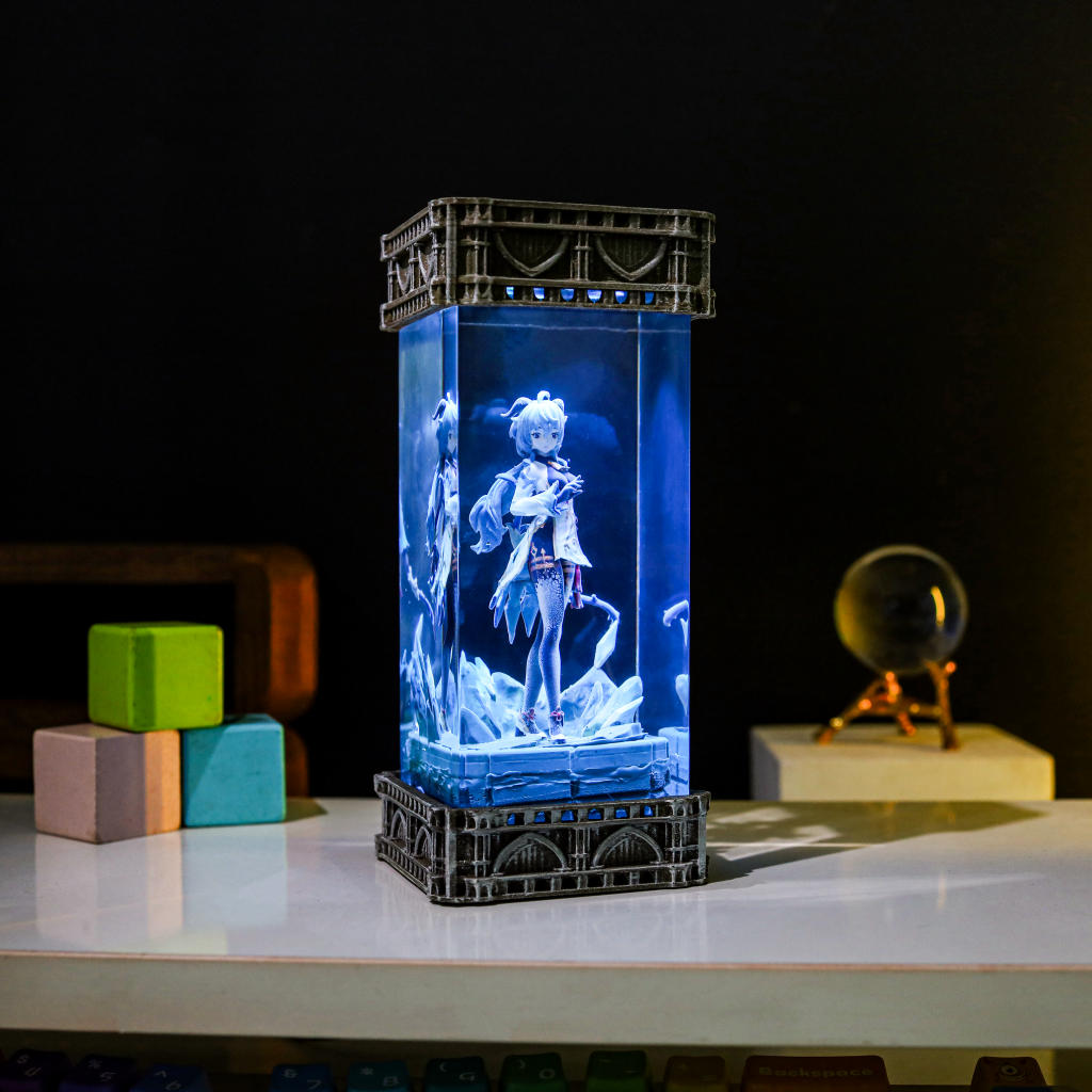 Ganyu Genshin Impact Epoxy Night Lamp