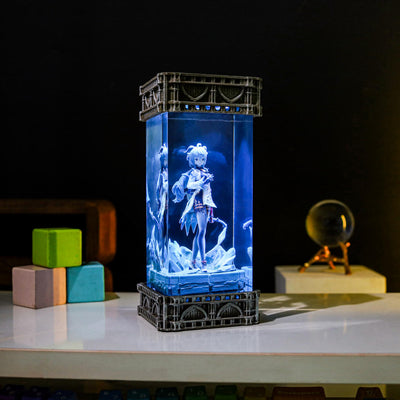 Ganyu Genshin Impact Epoxy Night Lamp