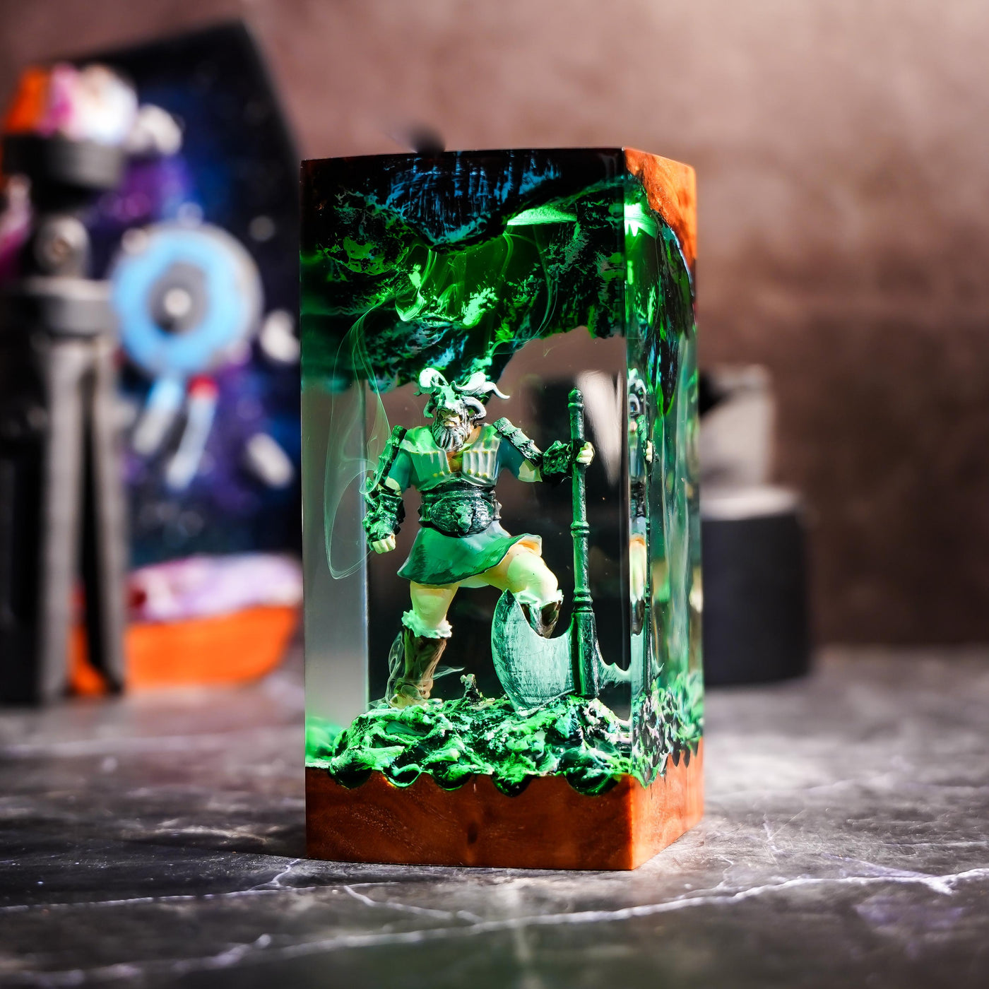 Raider Elden Ring Resin Lamp