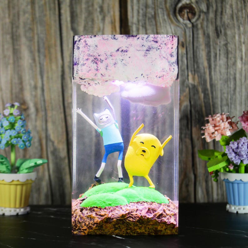 Adventure time Resin Lamp