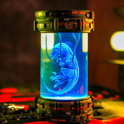 Velociraptor Jurassic World Resin Lamp
