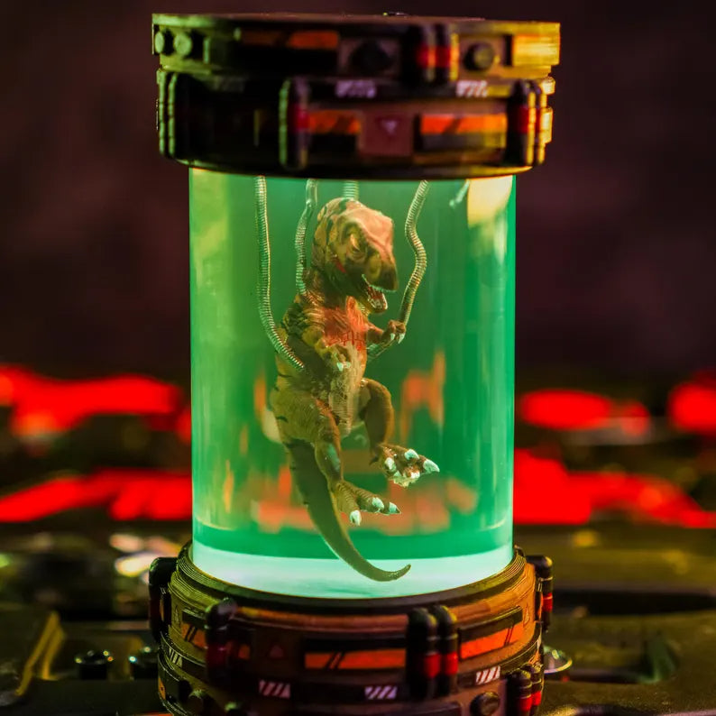 T-Rex Jurassic Park Resin Lamp