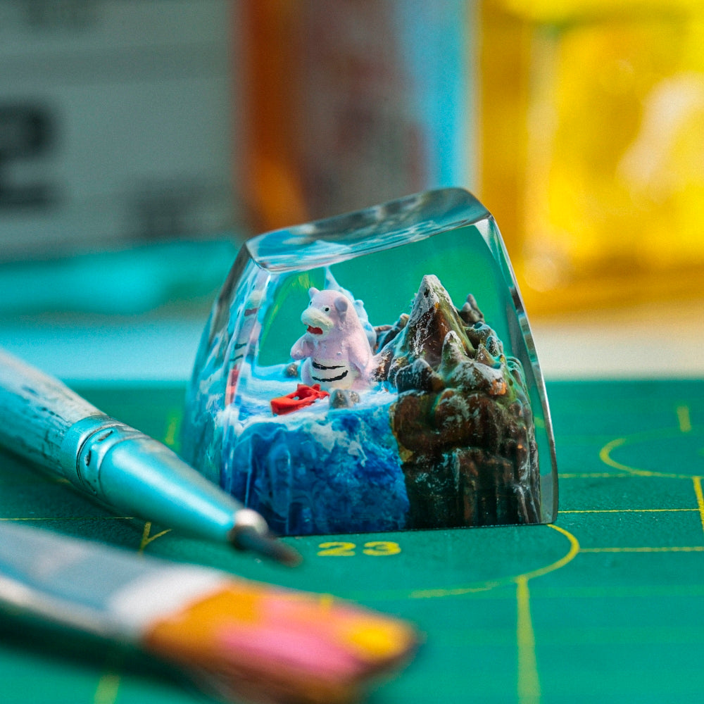 Pokemon - Slowking Artisan Keycap  4