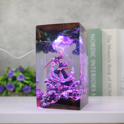 Kokushibo Demon Slayer Resin Lamp