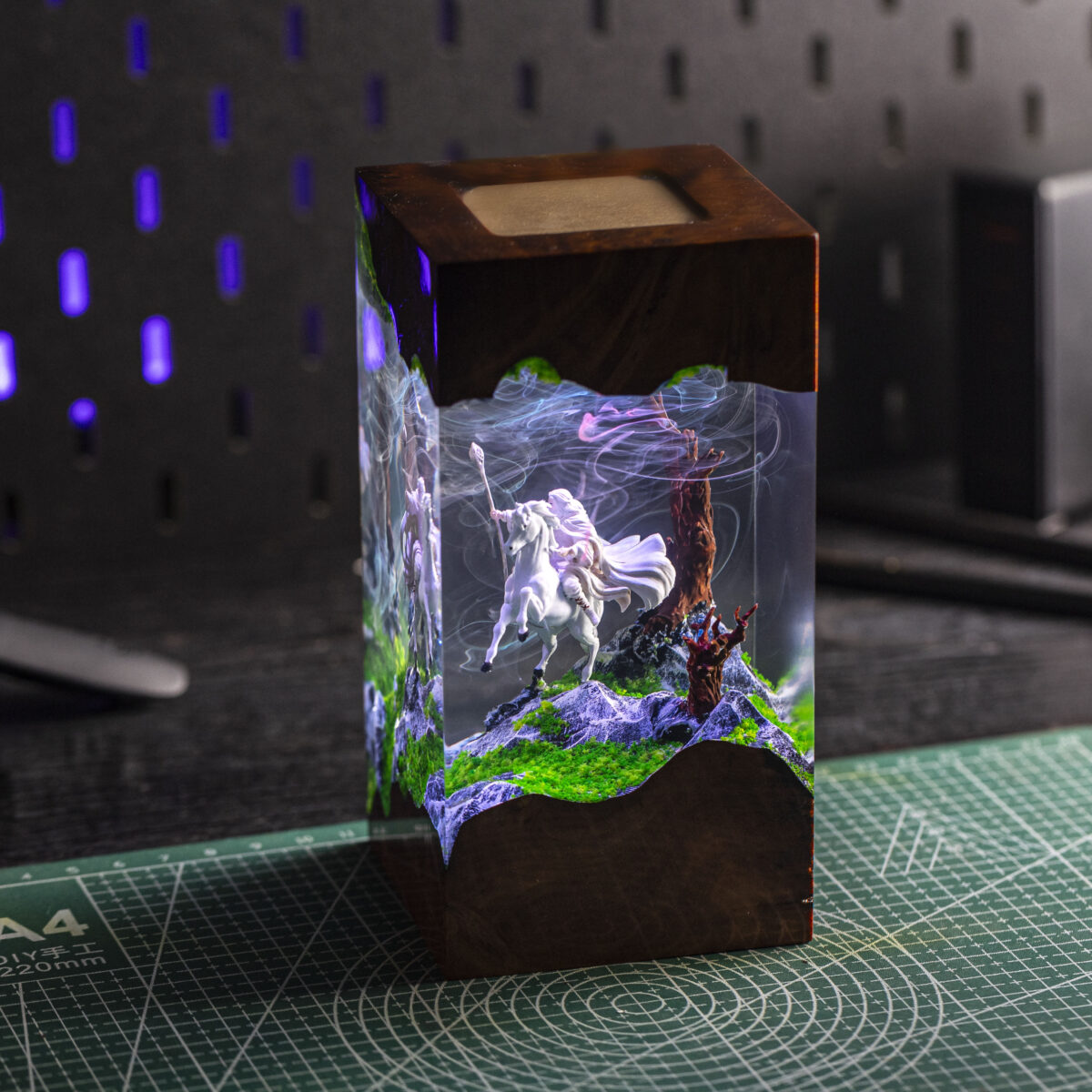 Gandalf Lord Of The Rings Resin Lamp