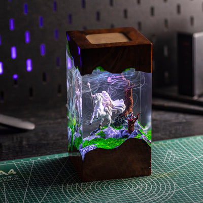 Gandalf Lord Of The Rings Resin Lamp