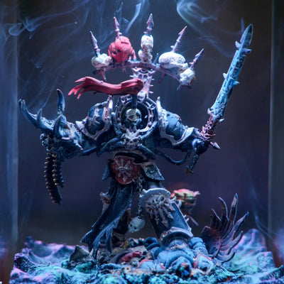 Chaos Space Marines Warhammer Resin Lamp