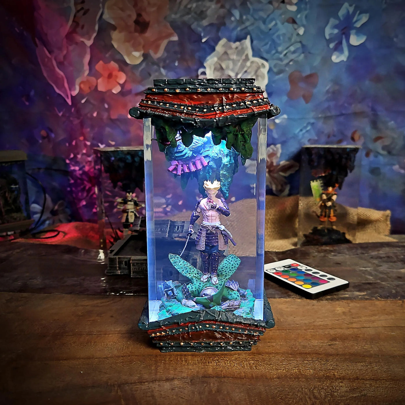 Trunk Shogun resin lamp