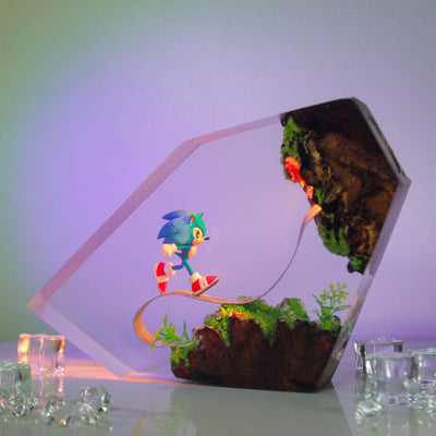 Sonic Resin Lamp