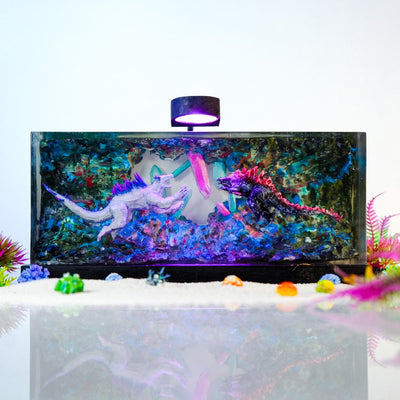 Monster Diorama Resin Lamp