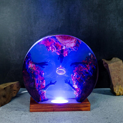 Rings Lord Resin Lamp