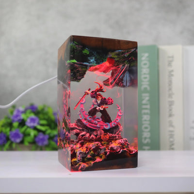 Kokushibo Demon Slayer Resin Lamp