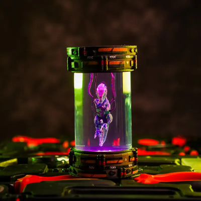 Velociraptor Jurassic World Resin Lamp