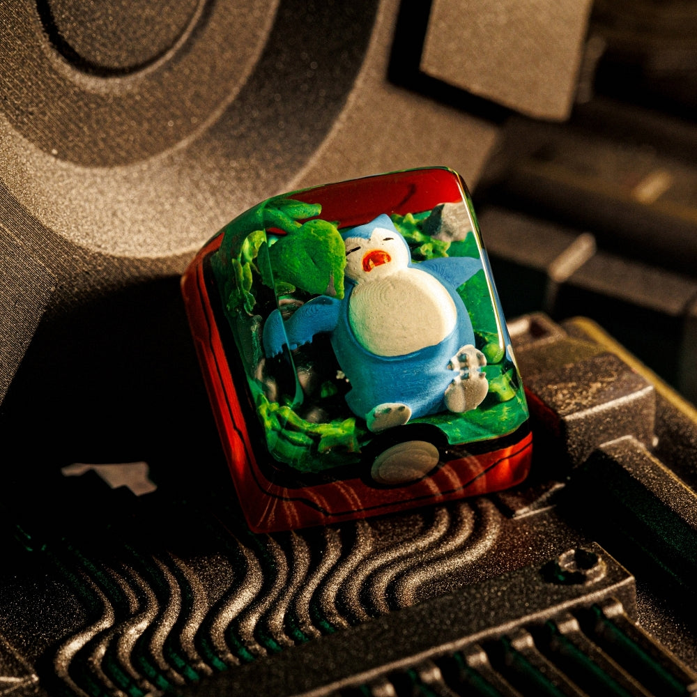 Pokemon - Snolax Artisan Keycap  4