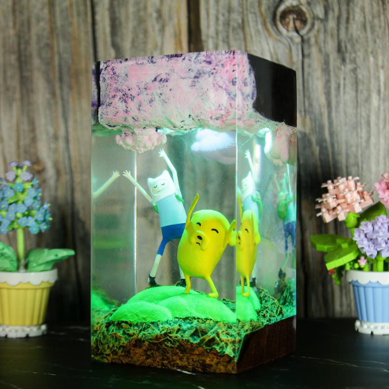 Adventure time Resin Lamp
