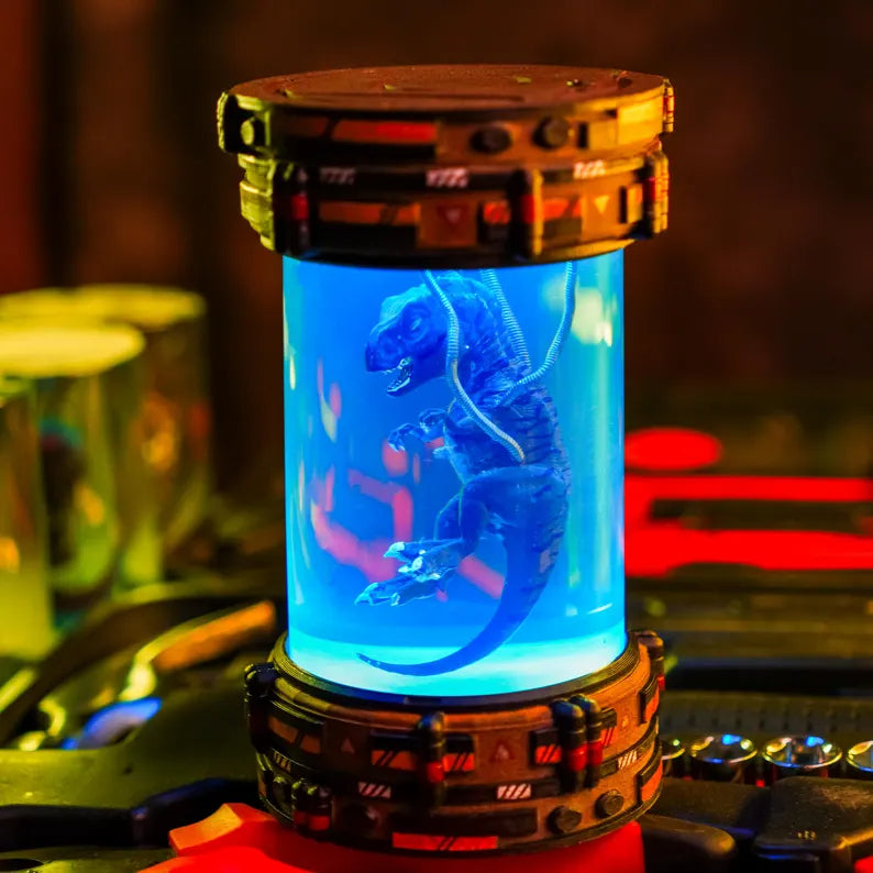 T-Rex Jurassic Park Resin Lamp