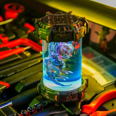 Cyborg T-Rex Jurassic Park Resin Lamp