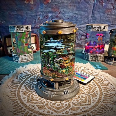 Shipwreck Ocean Diorama Resin Lamp