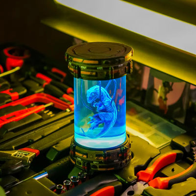 Velociraptor Jurassic World Resin Lamp