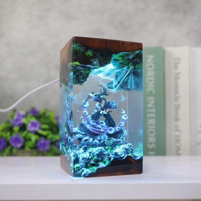 Kokushibo Demon Slayer Resin Lamp
