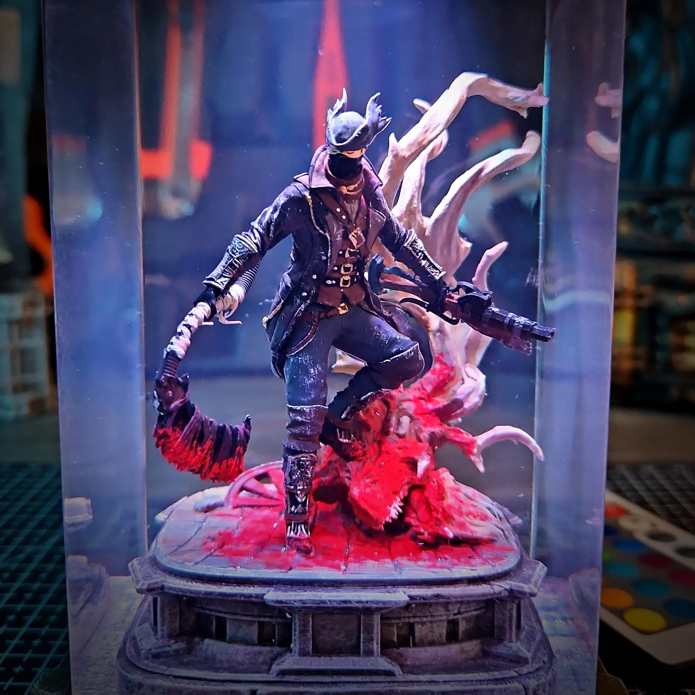 The Hunter Bloodborne Resin Lamp