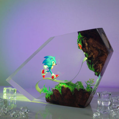 Sonic Resin Lamp