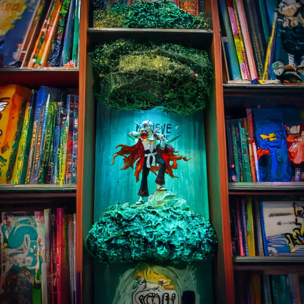 Kamina Gurren Lagann Resin Lamp