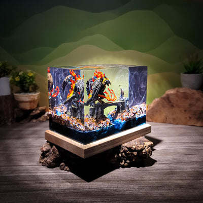 Bridge Battle Scene Lamp